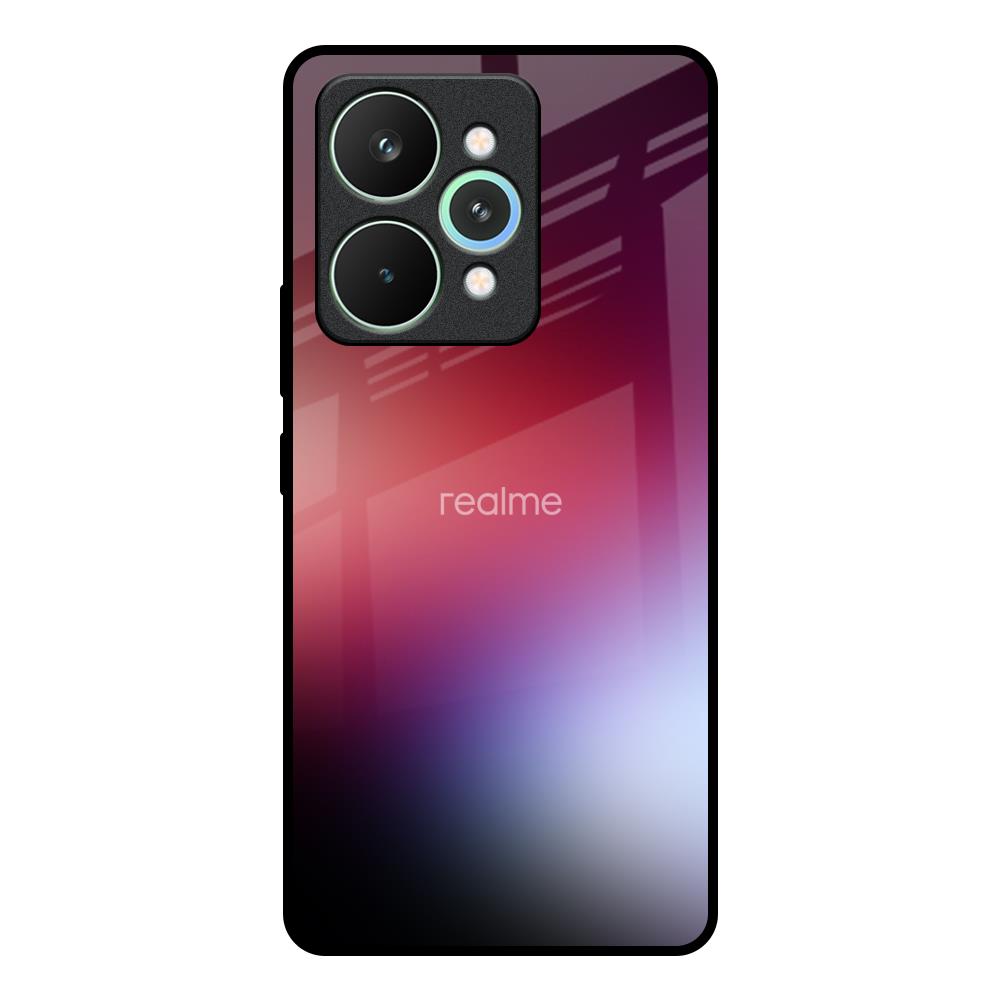 Gaussian Red Realme 15 5G Glass Back Cover Online