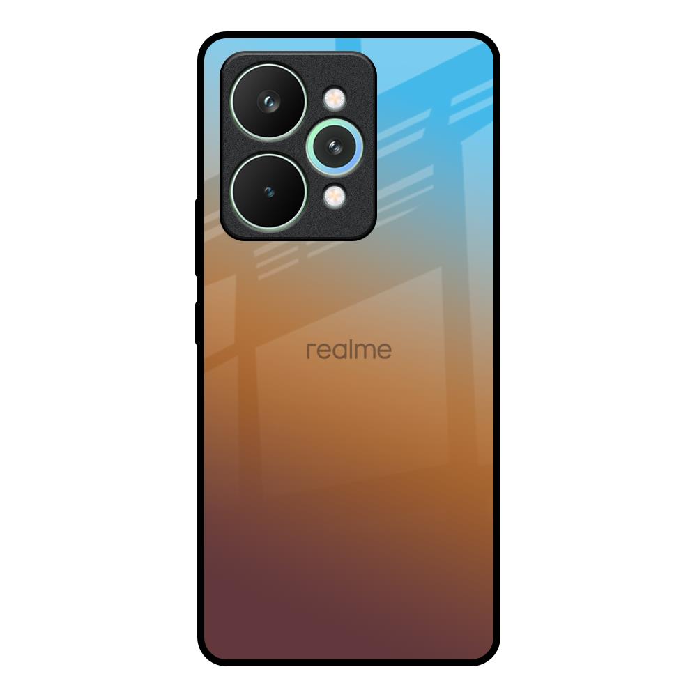 Rich Brown Realme 15 5G Glass Back Cover Online