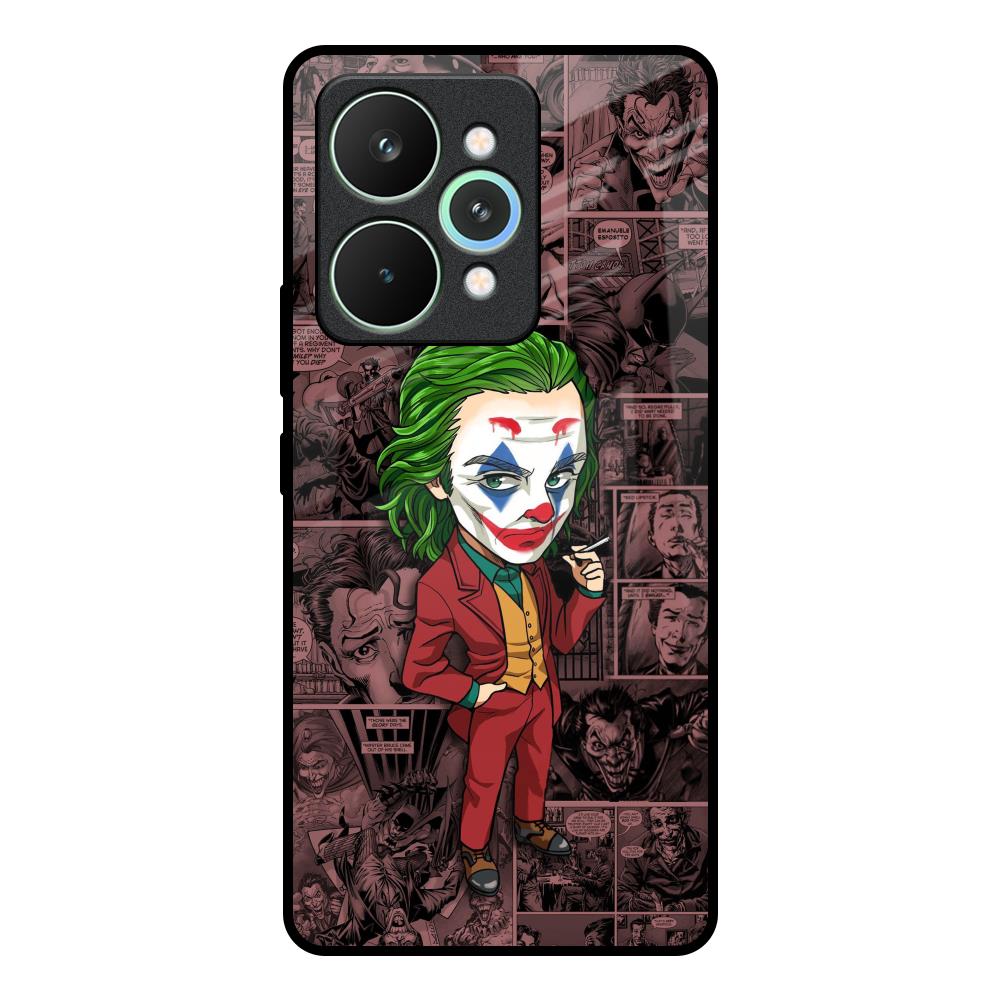 Joker Cartoon Realme 15 Pro 5G Glass Back Cover Online