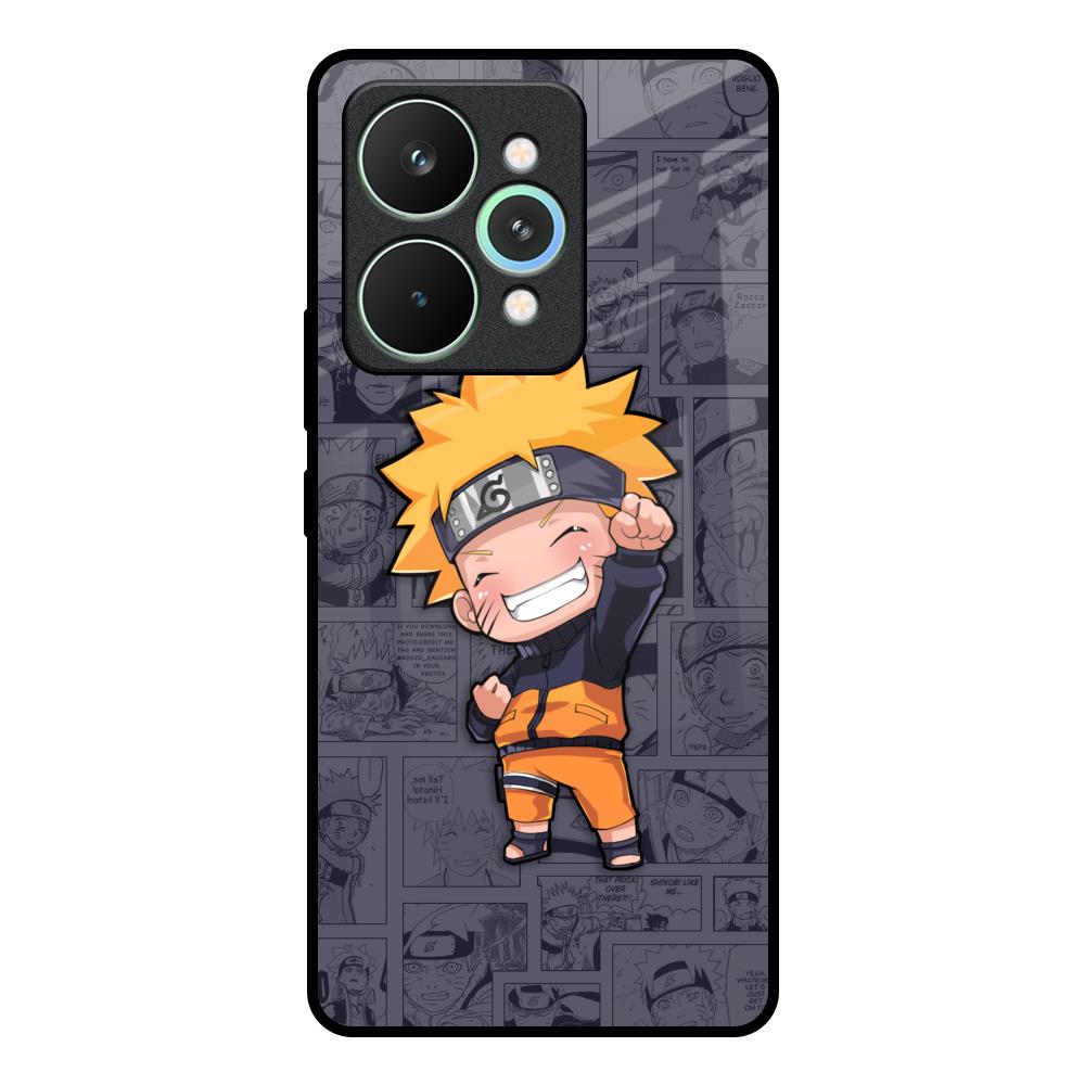 Orange Chubby Realme 15 Pro 5G Glass Back Cover Online