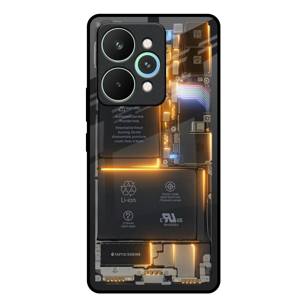 Glow Up Skeleton Realme 15 Pro 5G Glass Back Cover Online