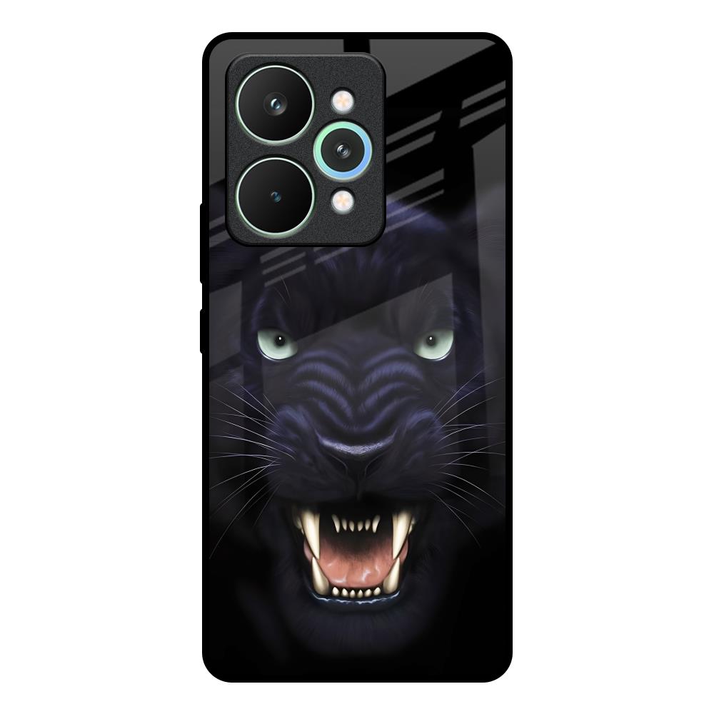 Angry Black Tiger Realme 15 Pro 5G Glass Back Cover Online