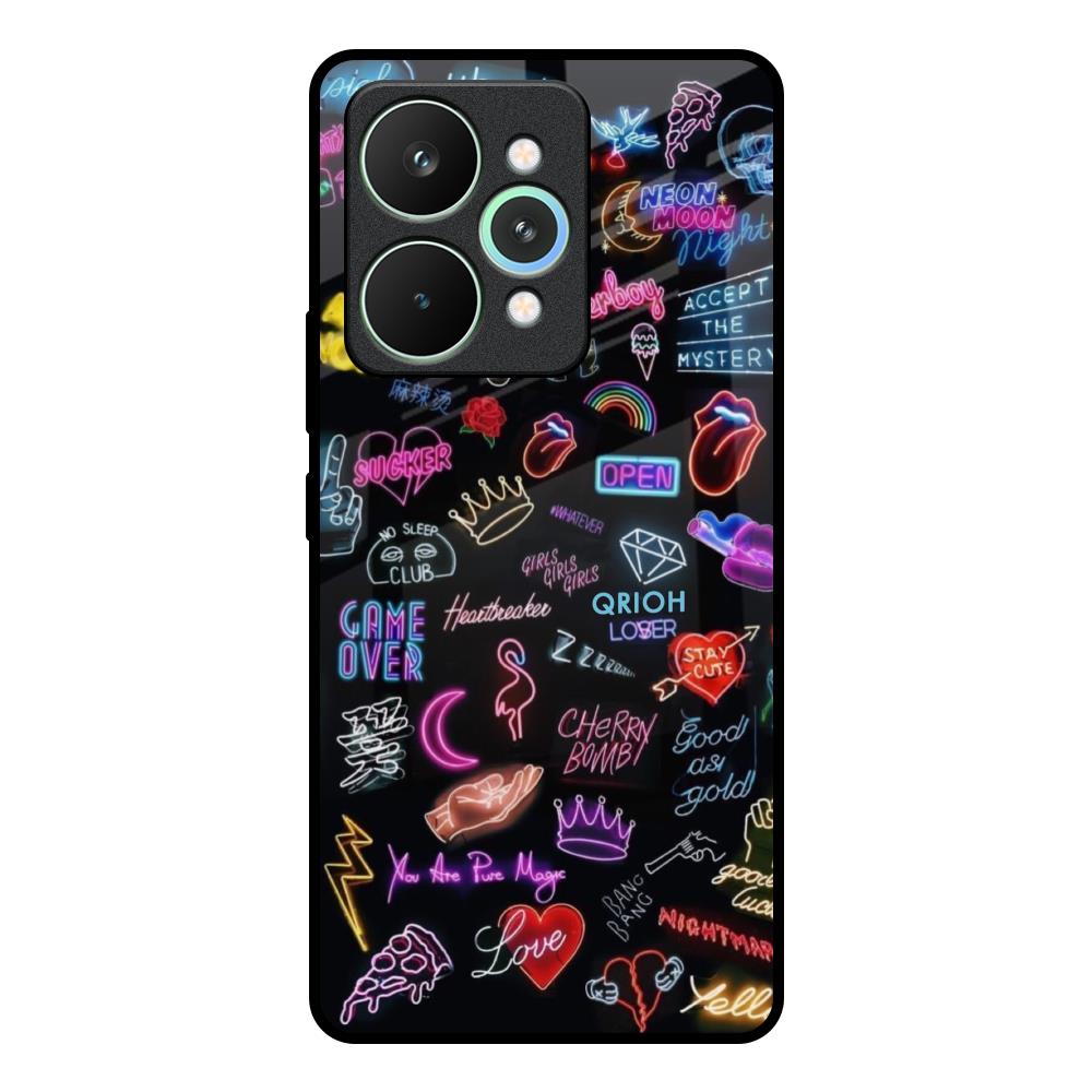 Accept The Mystery Realme 15 Pro 5G Glass Back Cover Online