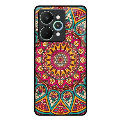 Elegant Mandala Realme 15 Pro 5G Glass Back Cover Online