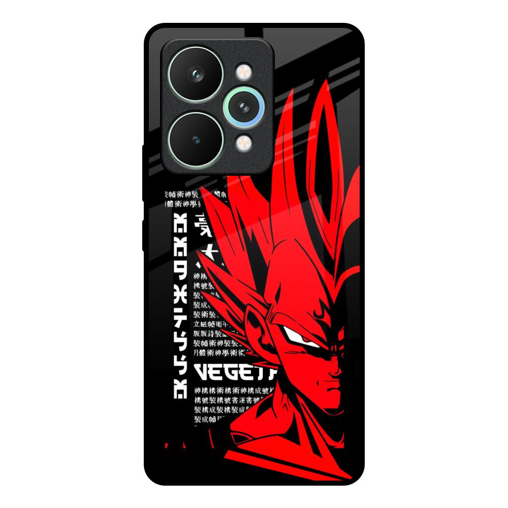Red Vegeta Realme 15 Pro 5G Glass Back Cover Online
