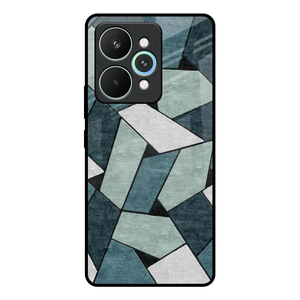 Abstact Tiles Realme 15 Pro 5G Glass Back Cover Online