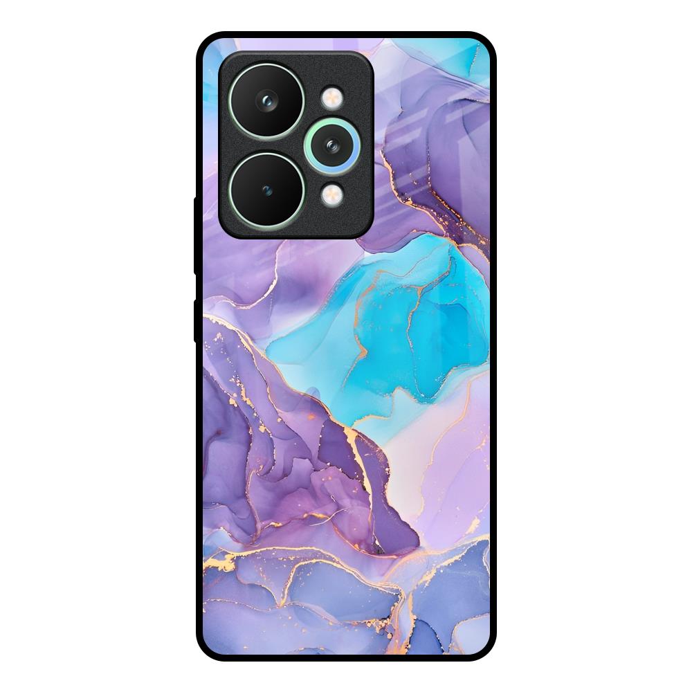 Alcohol ink Marble Realme 15 Pro 5G Glass Back Cover Online