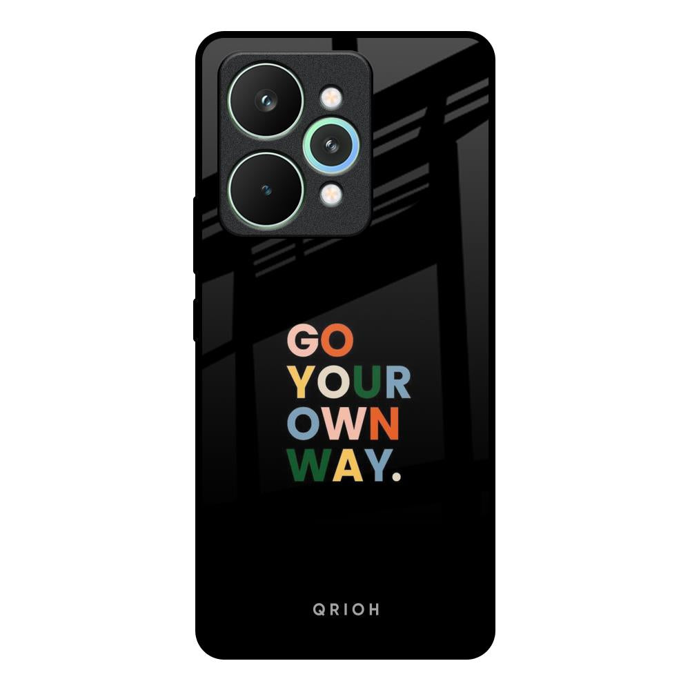 Go Your Own Way Realme 15 Pro 5G Glass Back Cover Online