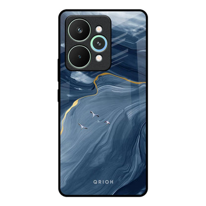 Deep Ocean Marble Realme 15 Pro 5G Glass Back Cover Online