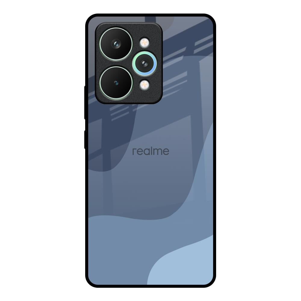 Navy Blue Ombre Realme 15 Pro 5G Glass Back Cover Online