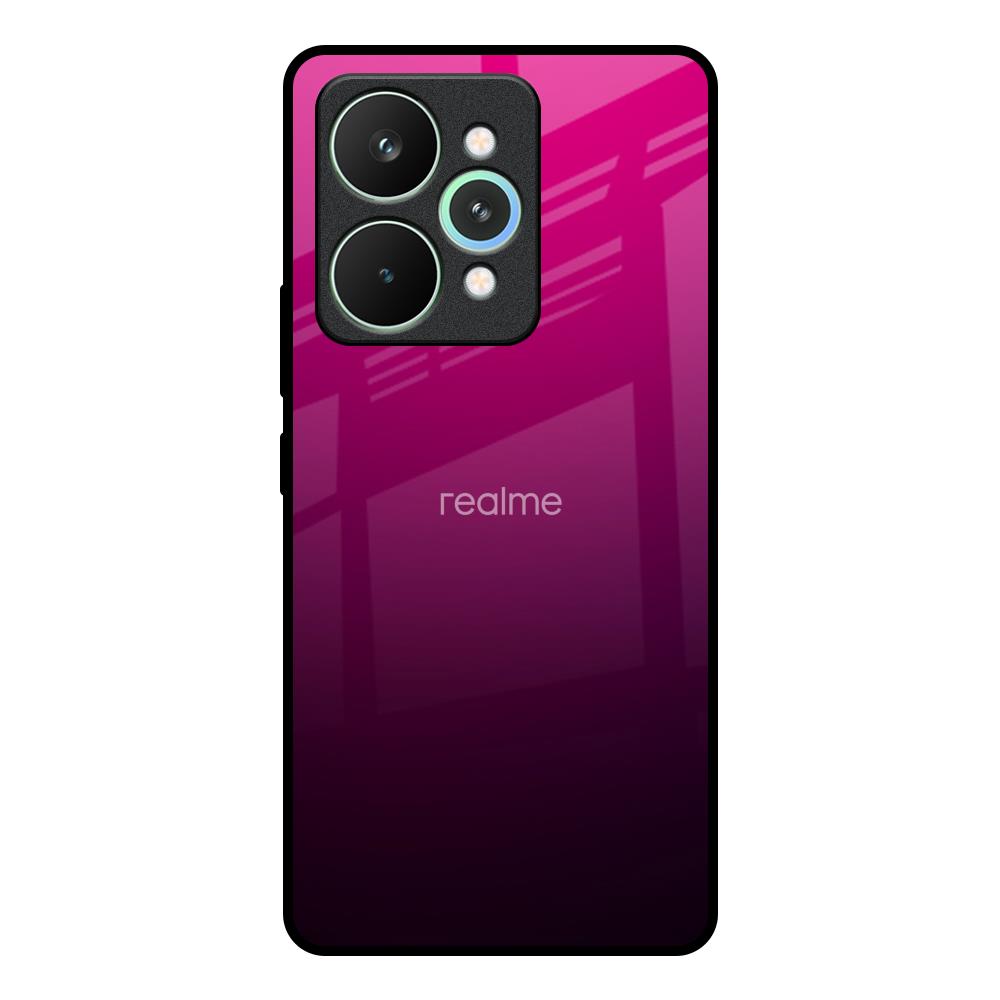 Purple Ombre Pattern Realme 15 Pro 5G Glass Back Cover Online