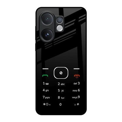 Classic Keypad Pattern Vivo V60 5G Glass Back Cover Online