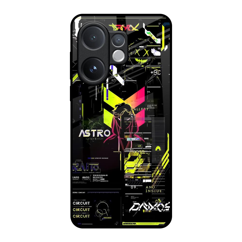 Astro Glitch Vivo V60 5G Glass Back Cover Online