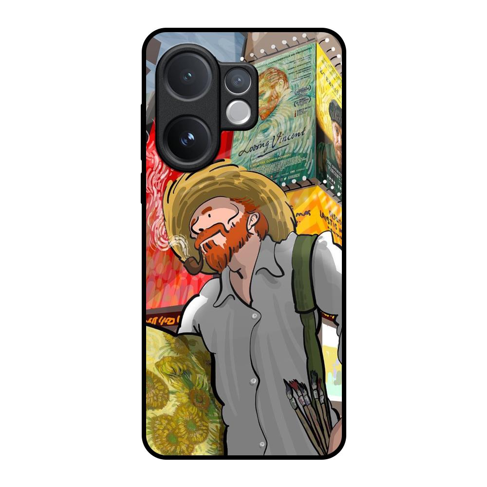 Loving Vincent Vivo V60 5G Glass Back Cover Online