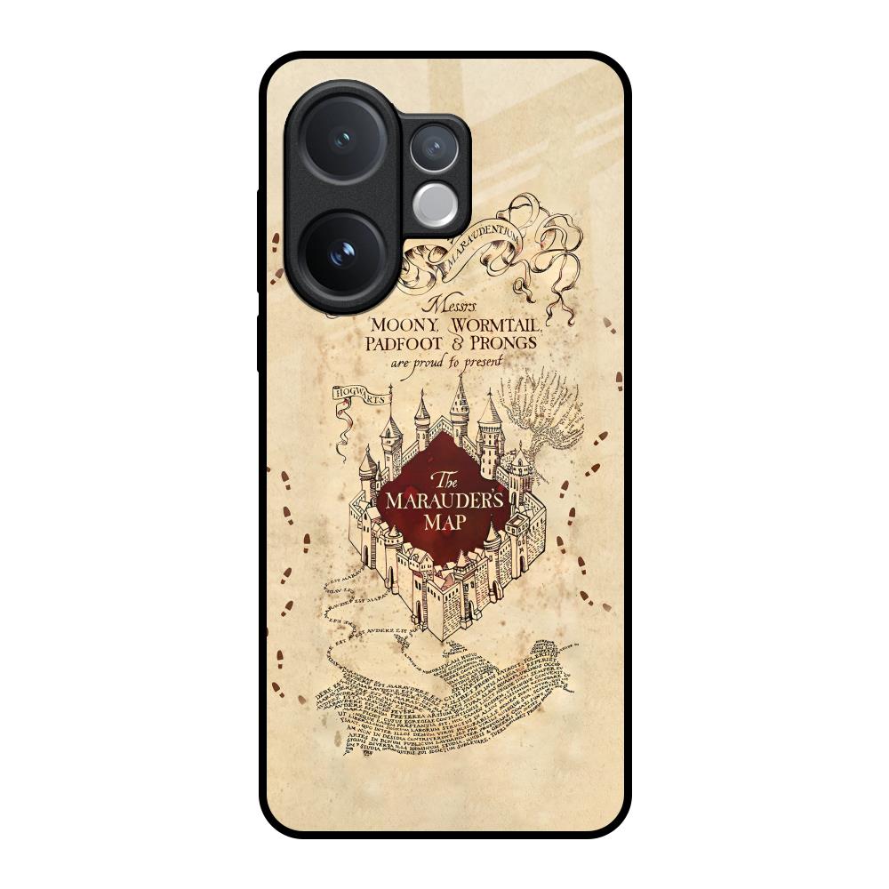 Magical Map Vivo V60 5G Glass Back Cover Online