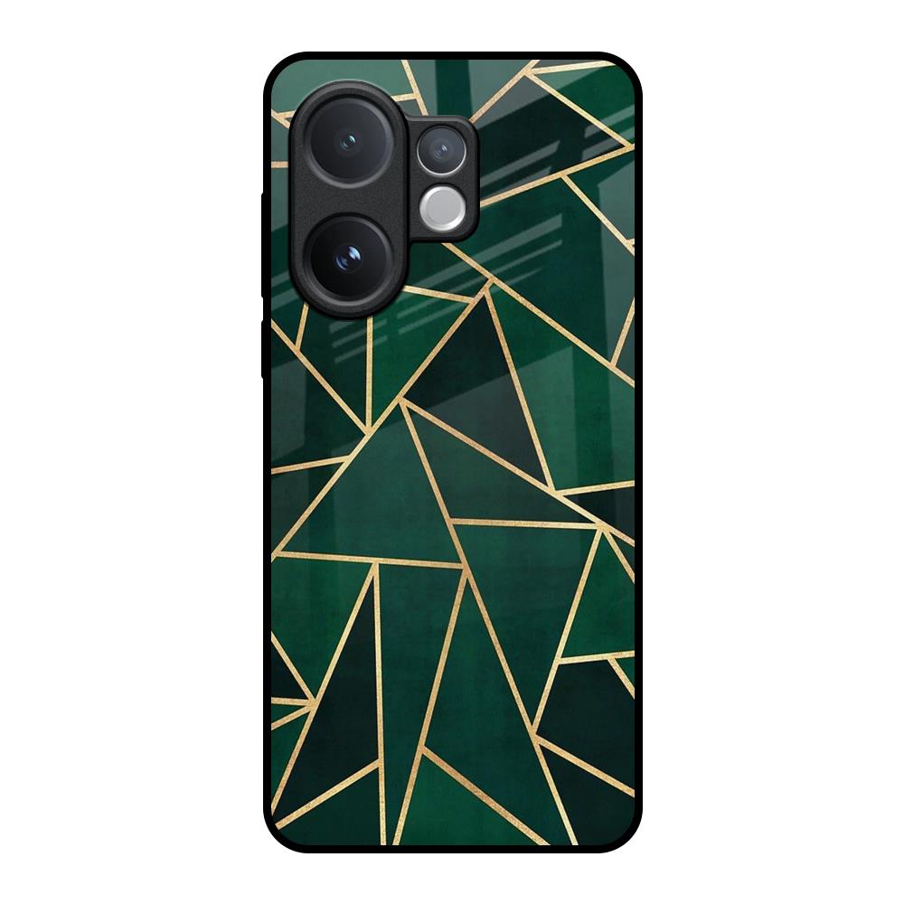 Abstract Green Vivo V60 5G Glass Back Cover Online