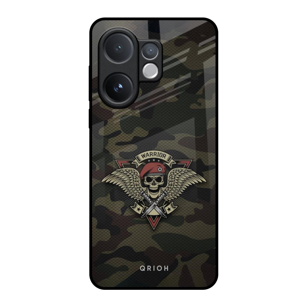 Army Warrior Vivo V60 5G Glass Back Cover Online