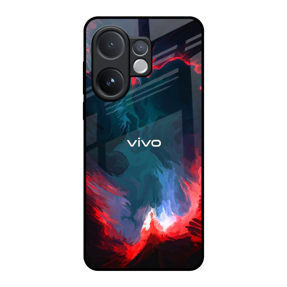 Brush Art Vivo V60 5G Glass Back Cover Online