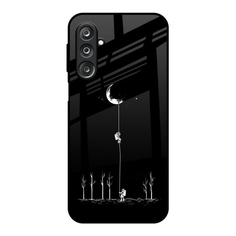 Catch the Moon Samsung Galaxy F36 5G Glass Back Cover Online