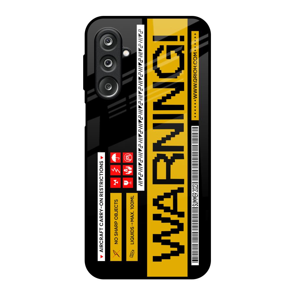 Aircraft Warning Samsung Galaxy F36 5G Glass Back Cover Online