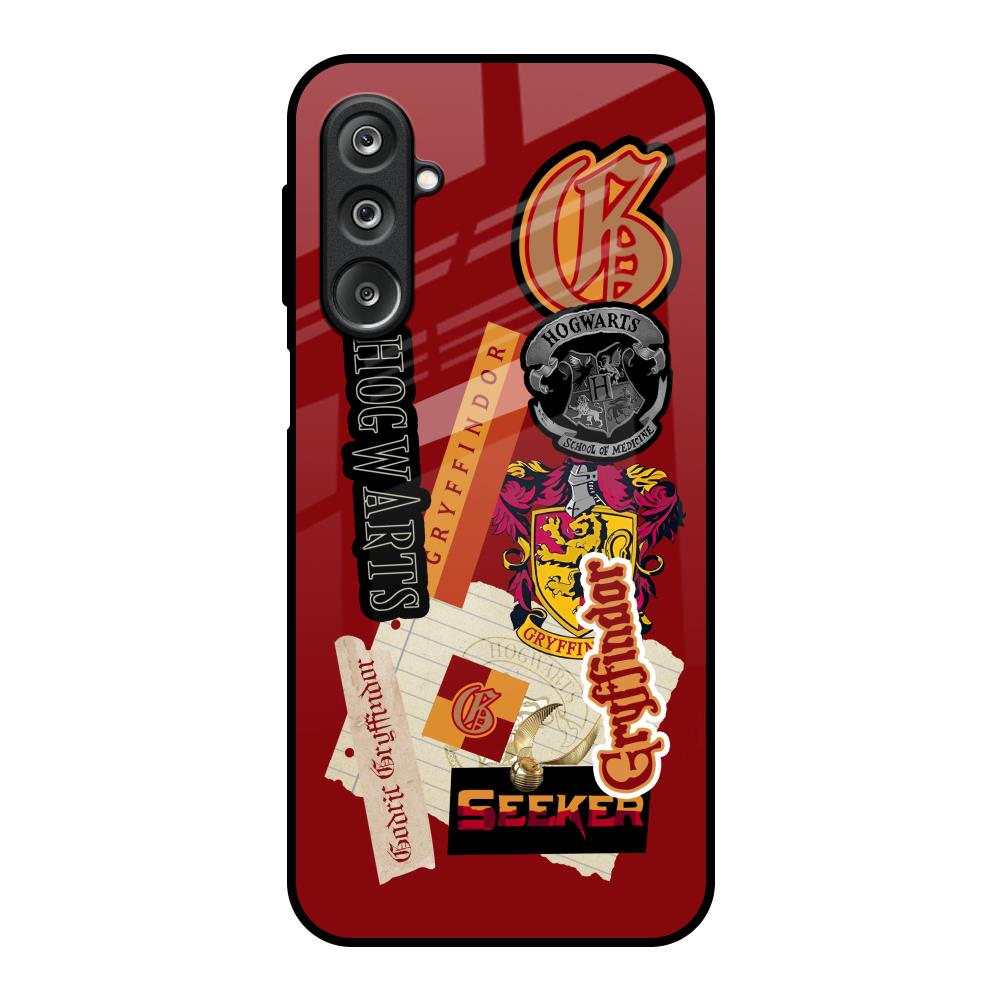 Gryffindor Samsung Galaxy F36 5G Glass Back Cover Online