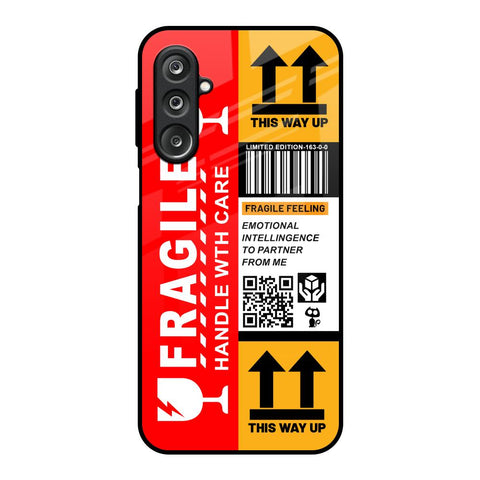 Handle With Care Samsung Galaxy F36 5G Glass Back Cover Online