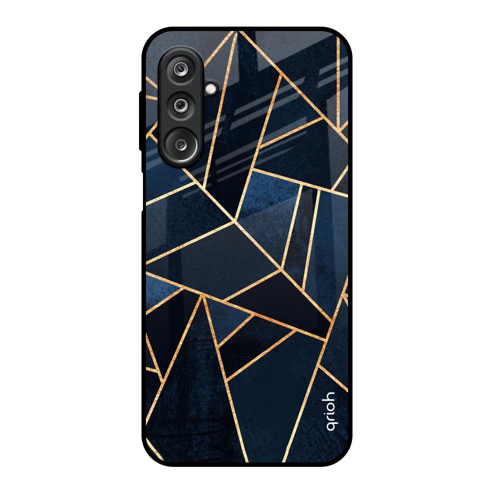 Abstract Tiles Samsung Galaxy F36 5G Glass Back Cover Online