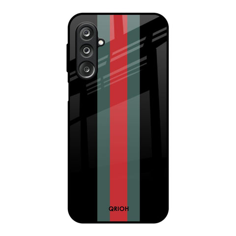 Vertical Stripes Samsung Galaxy F36 5G Glass Back Cover Online