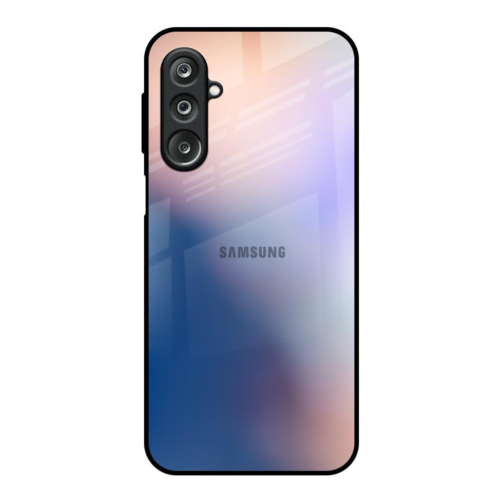 Blue Mauve Gradient Samsung Galaxy F36 5G Glass Back Cover Online