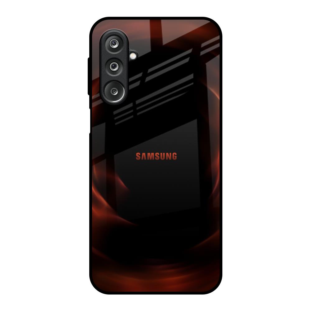 Evil Fire Samsung Galaxy F36 5G Glass Back Cover Online