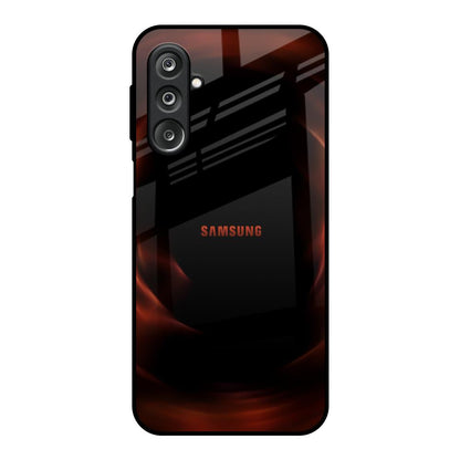 Evil Fire Samsung Galaxy F36 5G Glass Back Cover Online