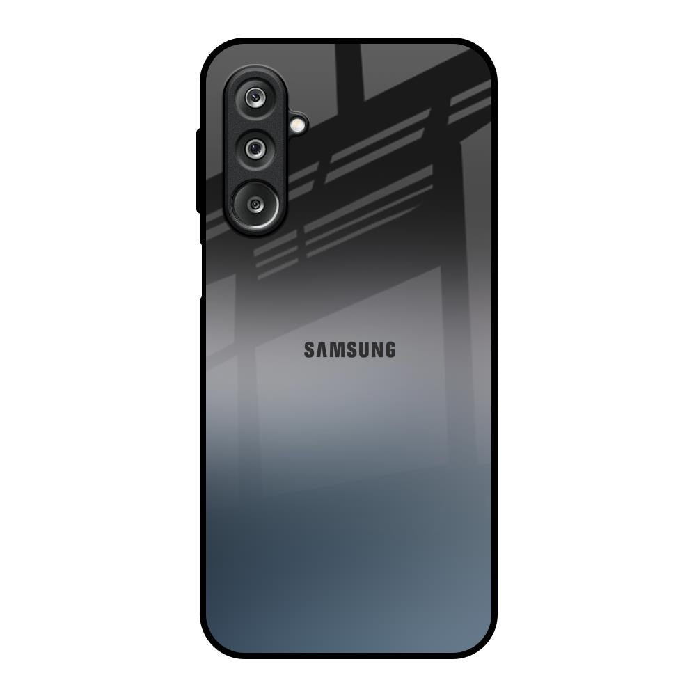Dramatic Grey Samsung Galaxy F36 5G Glass Back Cover Online