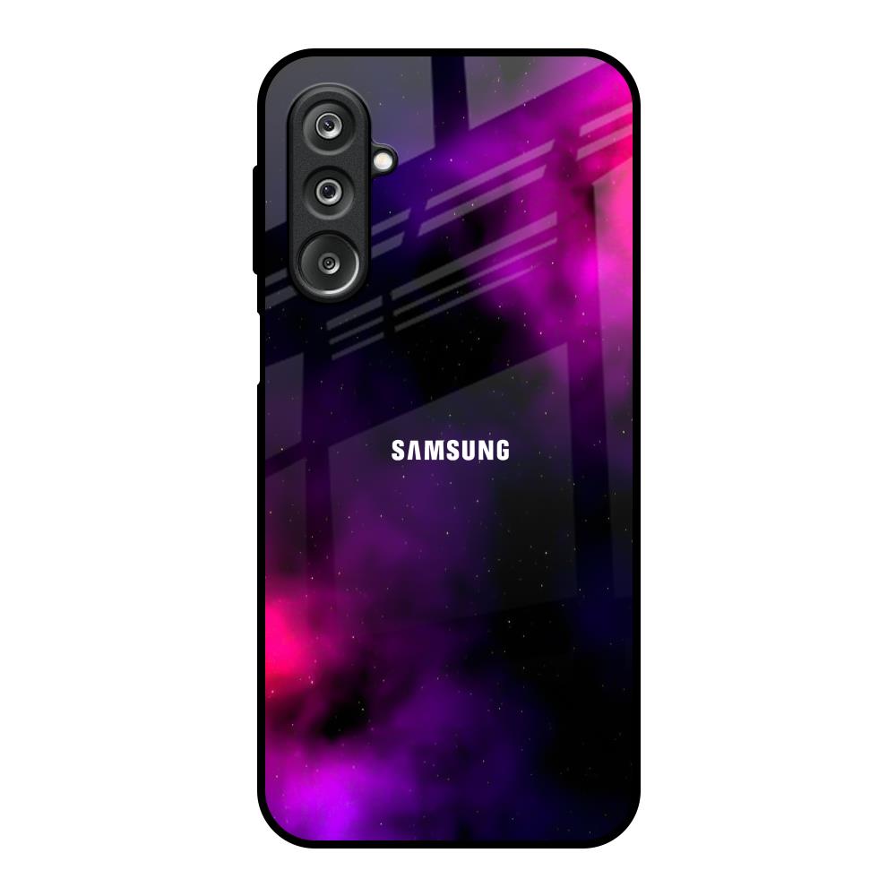 Pink Galaxy Samsung Galaxy F36 5G Glass Back Cover Online
