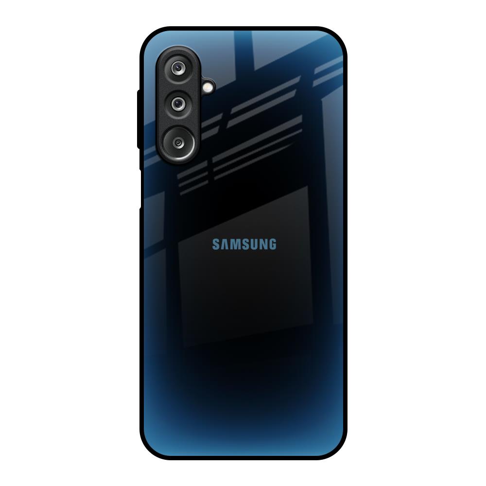 Blue Dynamic Samsung Galaxy F36 5G Glass Back Cover Online