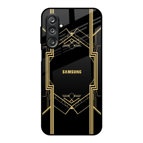 Sacred Logo Samsung Galaxy F36 5G Glass Back Cover Online