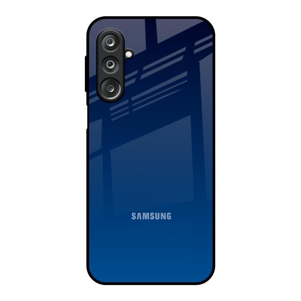 Very Blue Samsung Galaxy F36 5G Glass Back Cover Online
