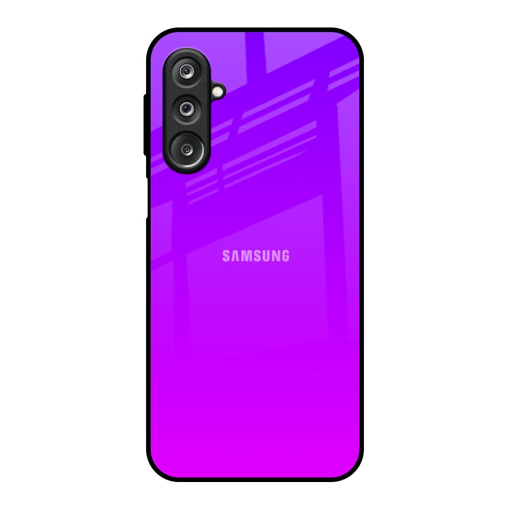 Purple Pink Samsung Galaxy F36 5G Glass Back Cover Online