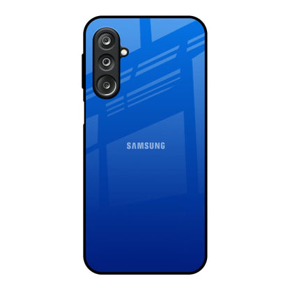 Egyptian Blue Samsung Galaxy F36 5G Glass Back Cover Online