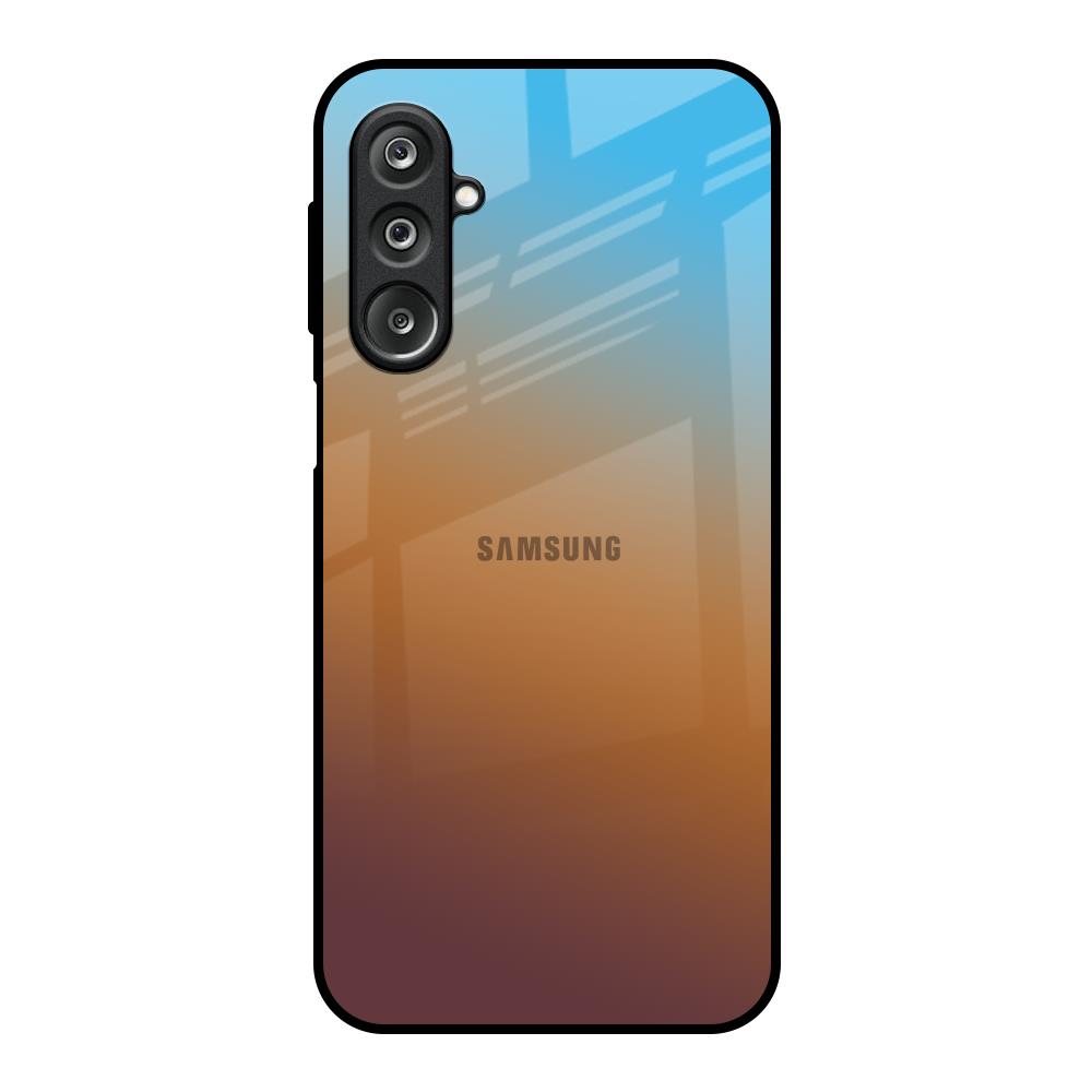 Rich Brown Samsung Galaxy F36 5G Glass Back Cover Online