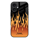 Fire Flame iPhone 17 Glass Back Cover Online