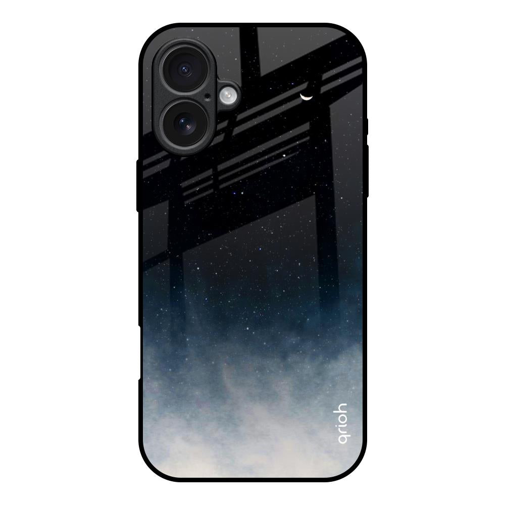 Black Aura iPhone 17 Glass Back Cover Online