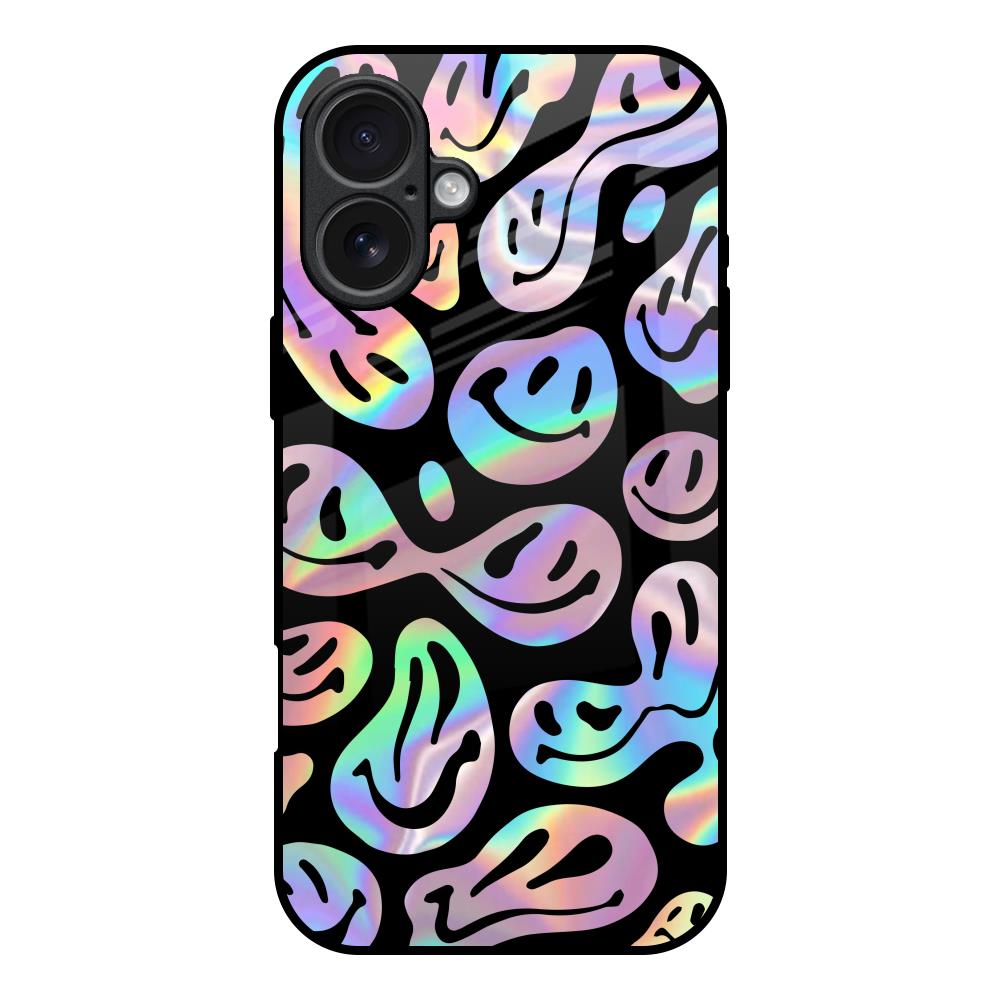 Acid Smile iPhone 17 Glass Back Cover Online
