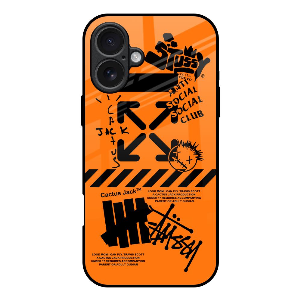Anti Social Club iPhone 17 Glass Back Cover Online