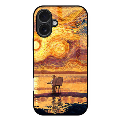 Sunset Vincent iPhone 17 Glass Back Cover Online