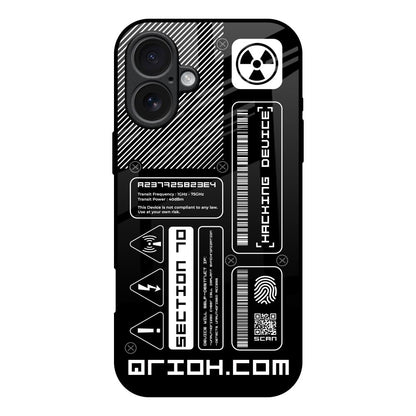 Futuristic Art iPhone 17 Glass Back Cover Online