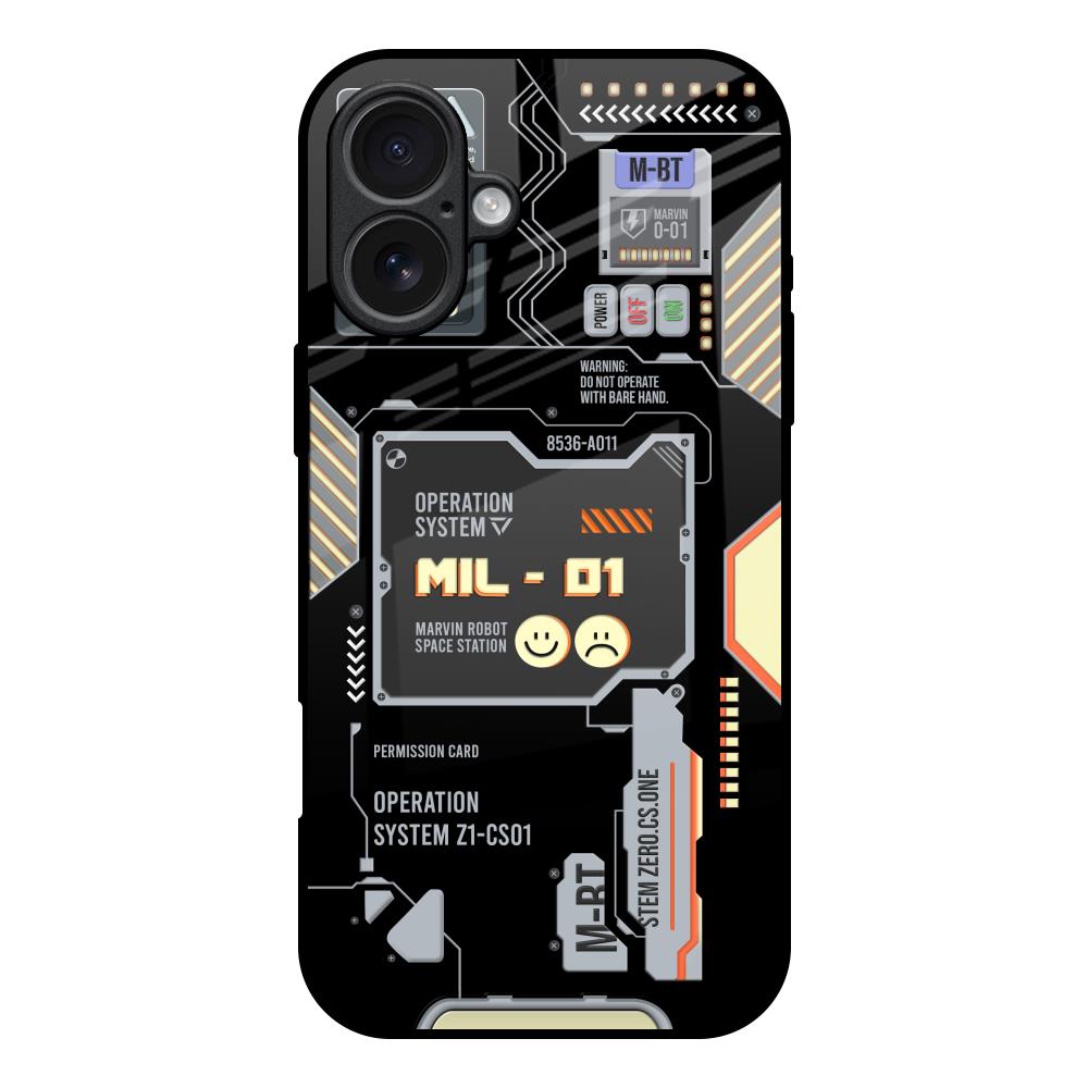 Exposed Parts iPhone 17 Glass Back Cover Online