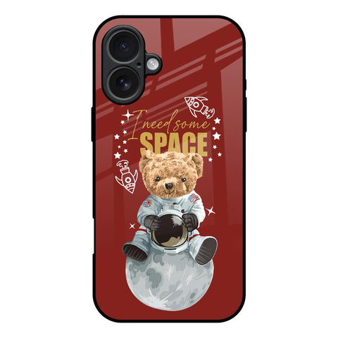 Astronaut Bear iPhone 17 Glass Back Cover Online