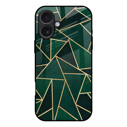Abstract Green iPhone 17 Glass Back Cover Online