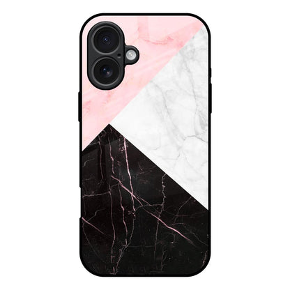 Marble Collage Art iPhone 17 Glass Back Cover Online