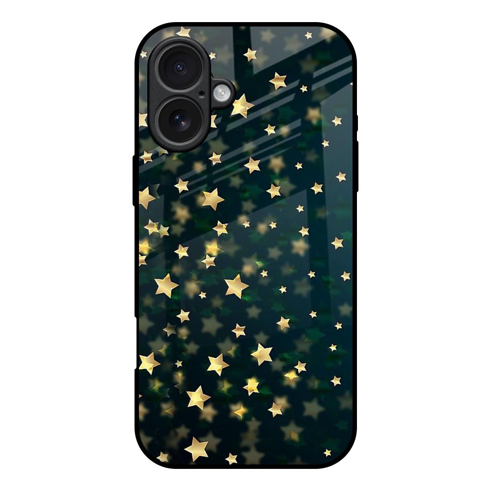 Dazzling Stars iPhone 17 Glass Back Cover Online